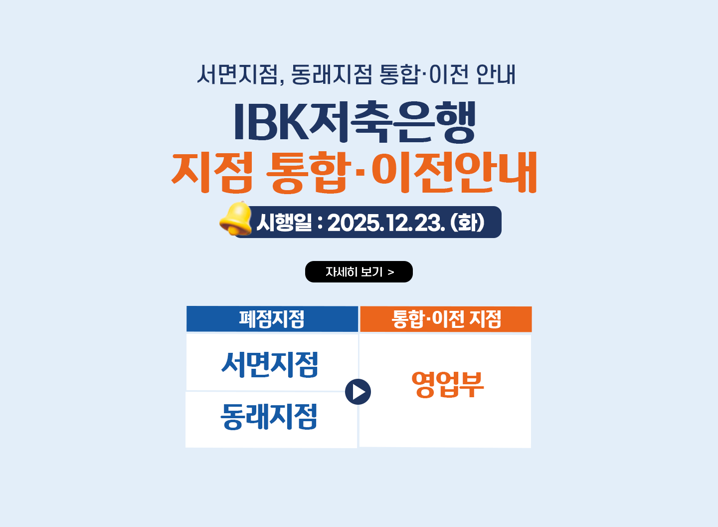 지점 통합이전안내